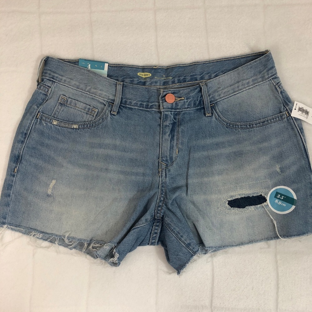 NWT Old Navy Low Rise Cut Off Jean Festival Shorts